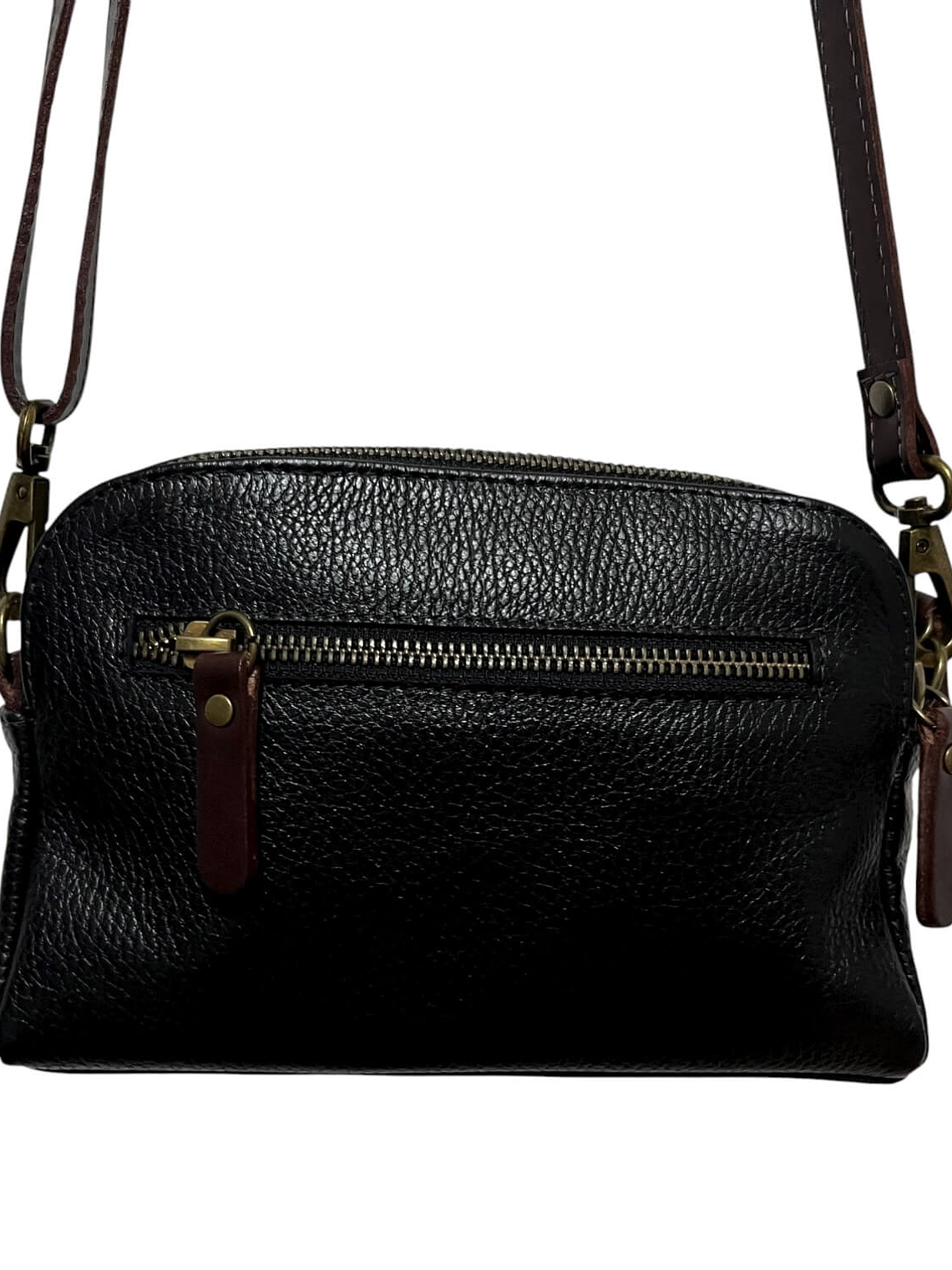 Cartera de Cuero SELMA negro castagno 6