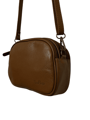 Cartera de Cuero MATHILDE camel