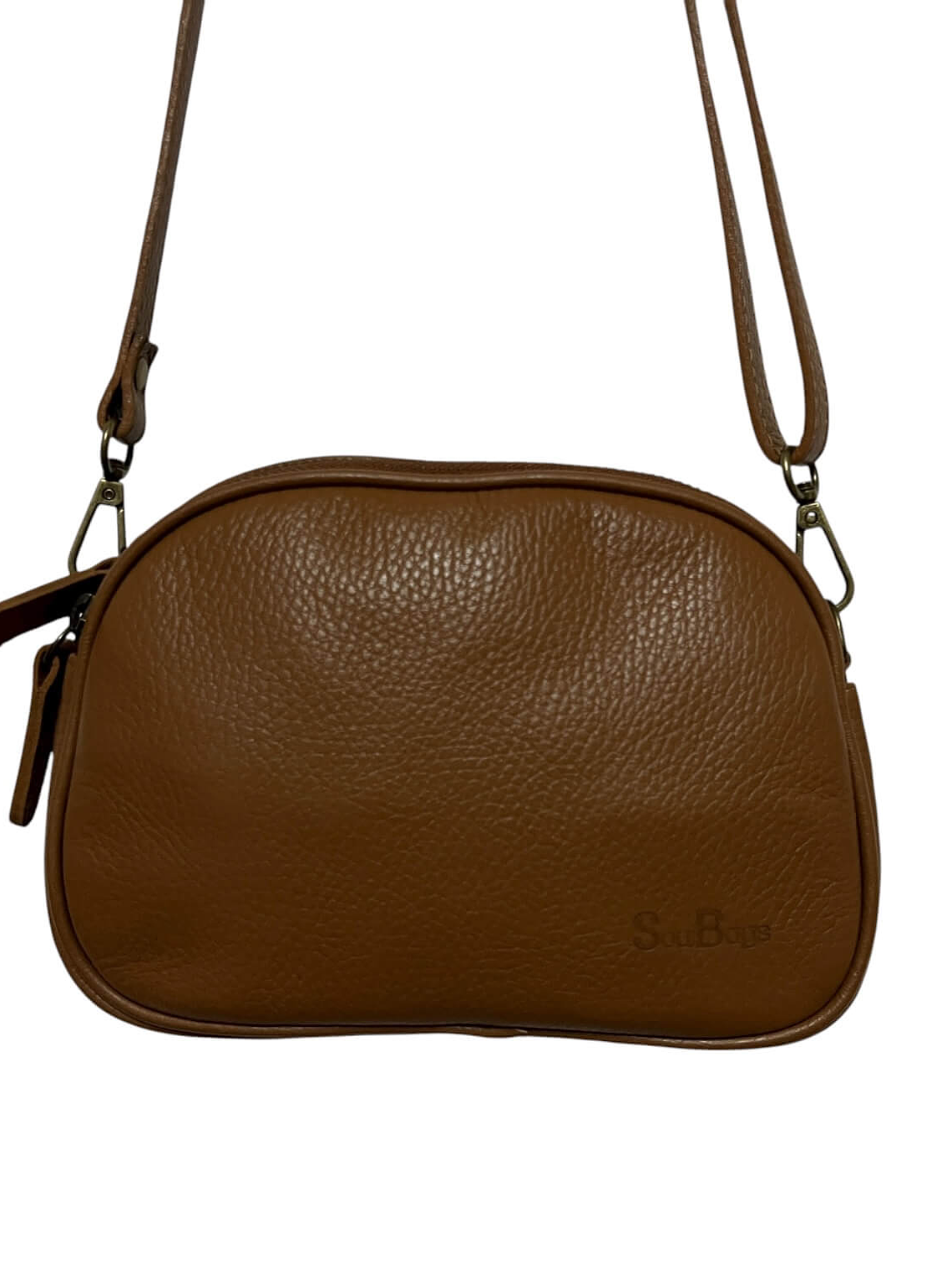 Cartera de Cuero MATHILDE camel 4