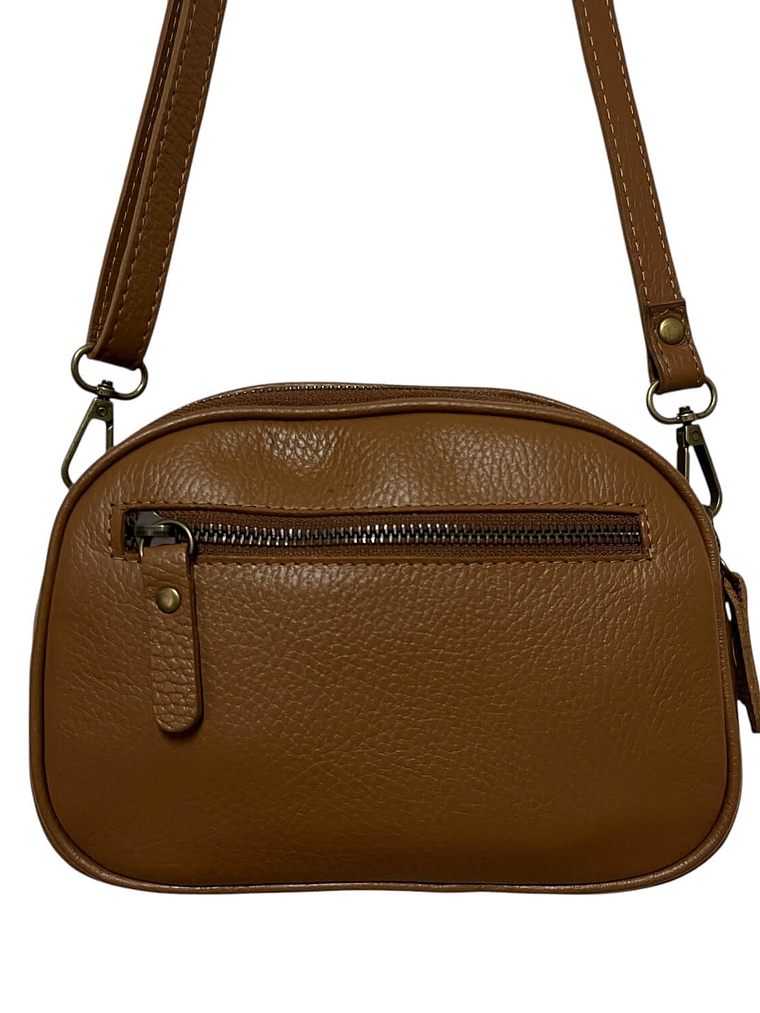 Cartera de Cuero MATHILDE camel 7