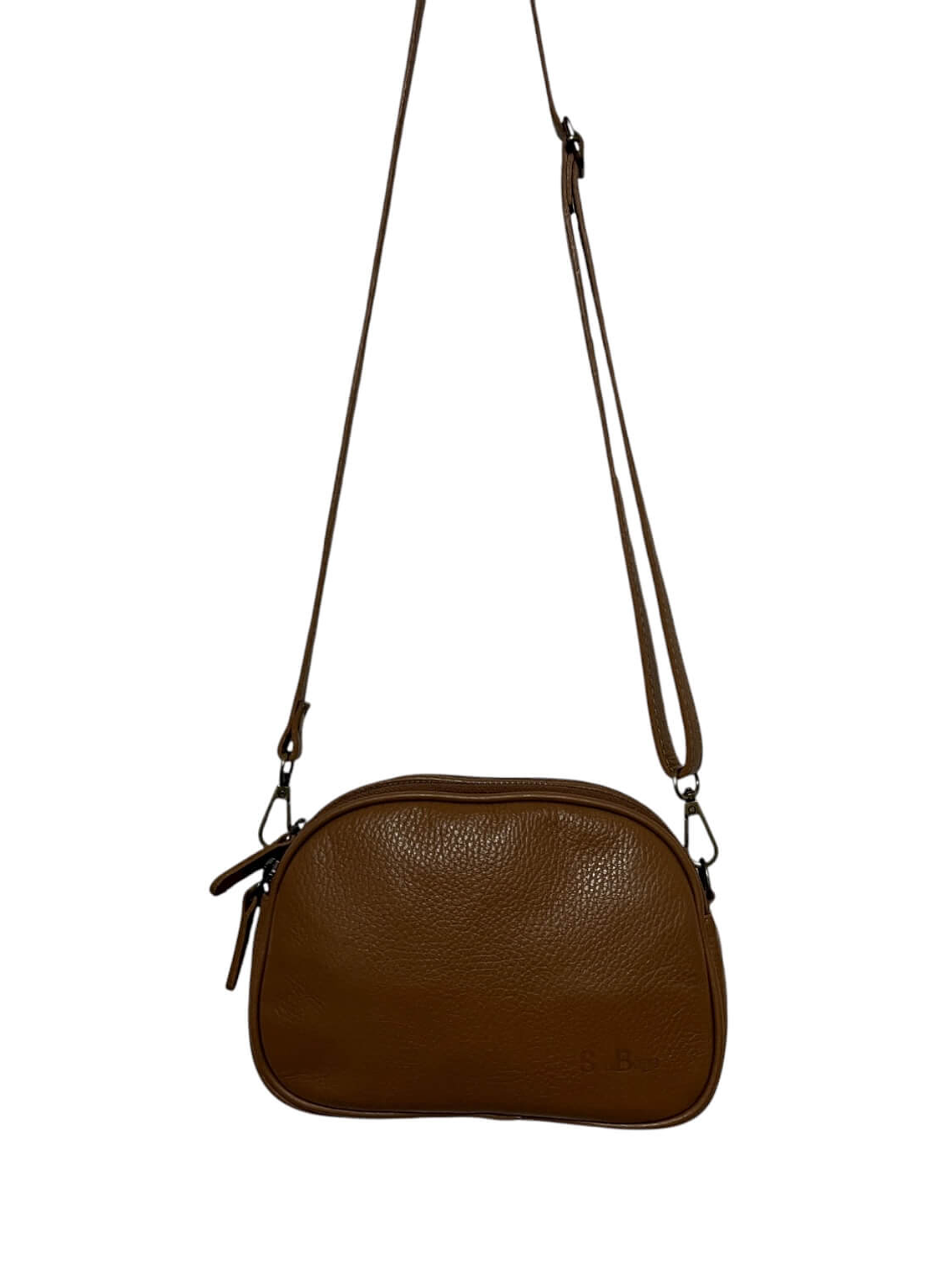 Cartera de Cuero MATHILDE camel 1