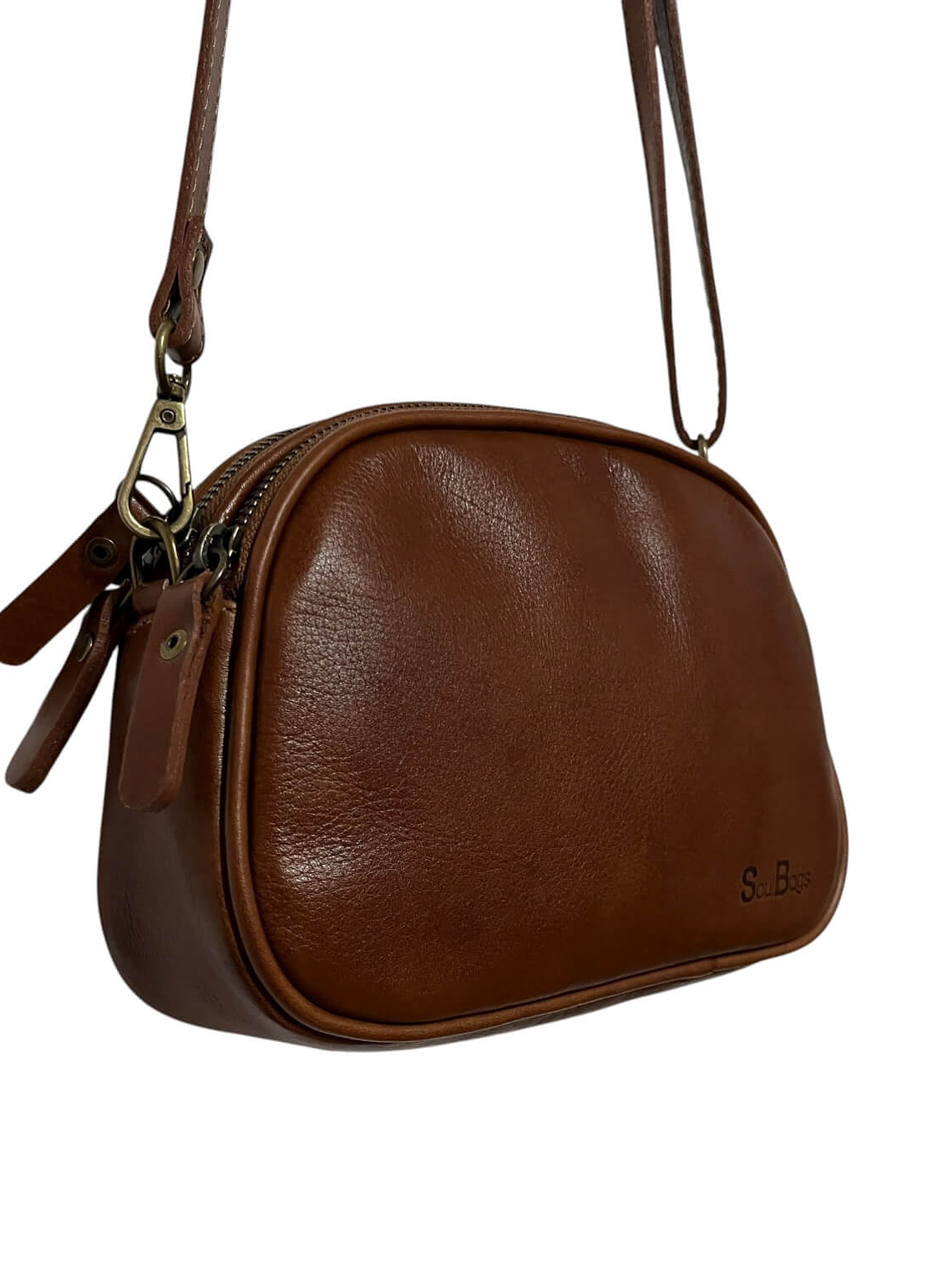 Cartera de Cuero MATHILDE curry 2