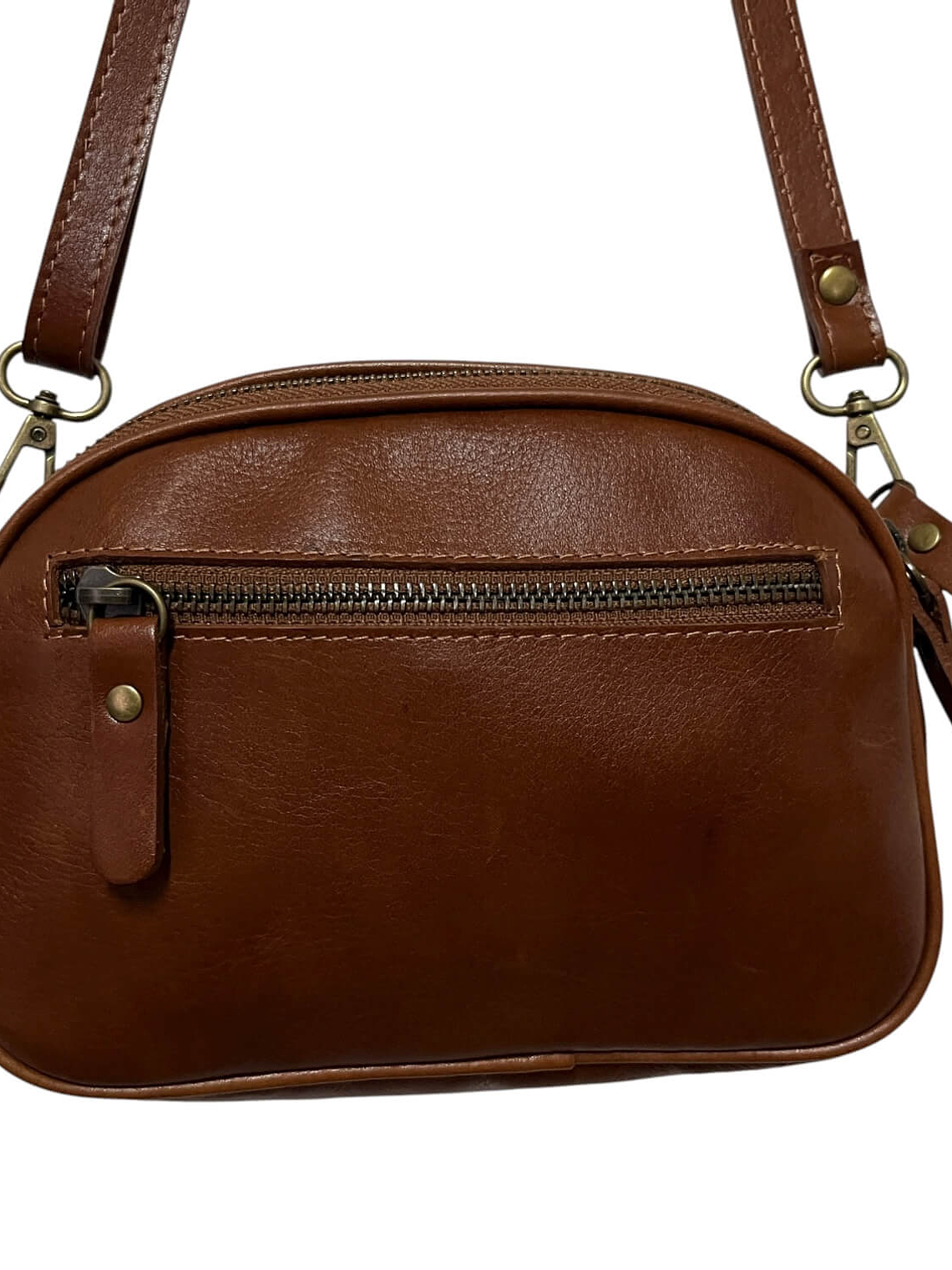 Cartera de Cuero MATHILDE curry 6