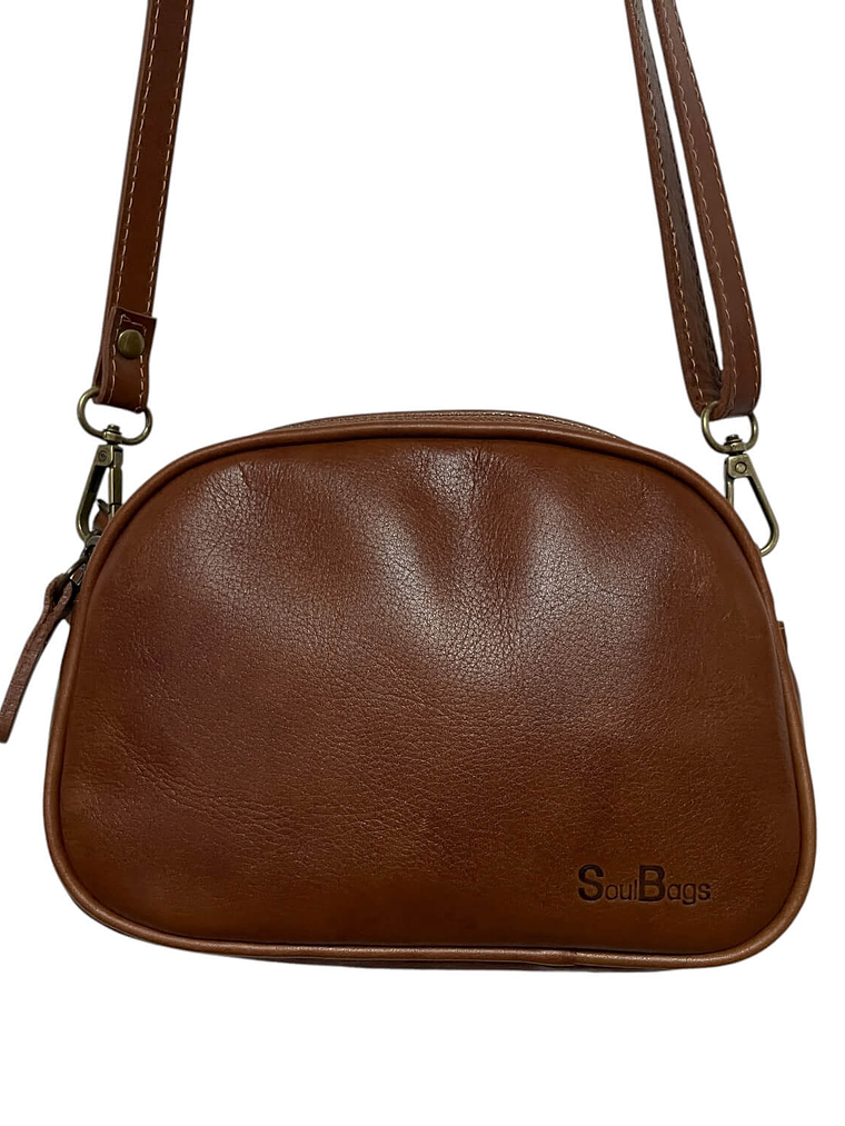 Cartera de Cuero MATHILDE curry 7