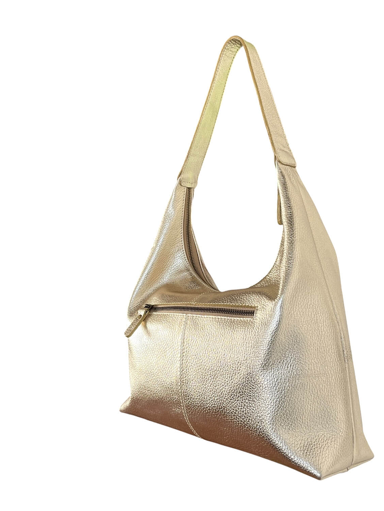 Cartera de Cuero FREYA dorado 3