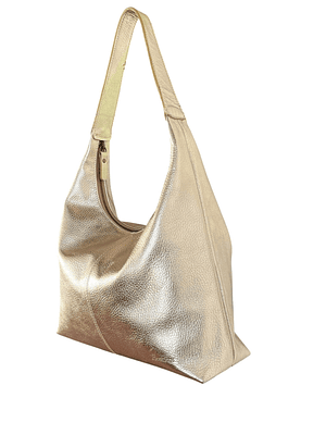 Cartera de Cuero FREYA dorado