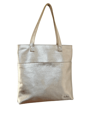 Cartera de Cuero TRINETTE dorado