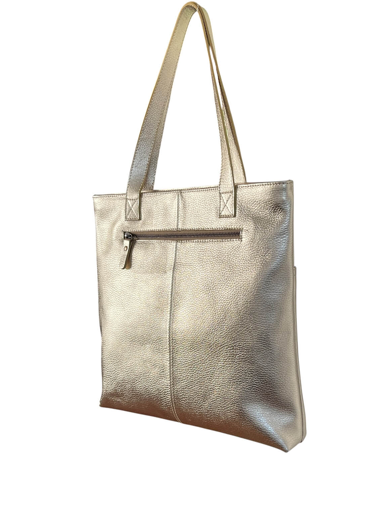 Cartera de Cuero TRINETTE dorado 3