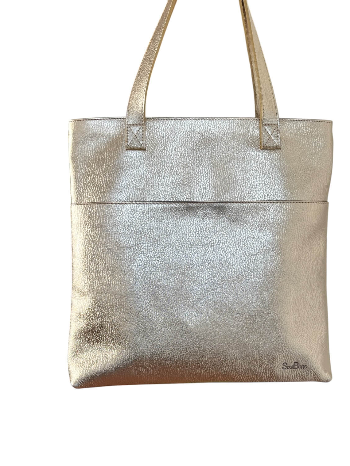 Cartera de Cuero TRINETTE dorado 4