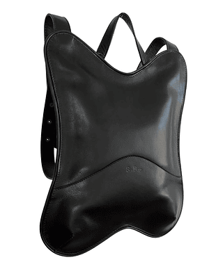 Mochila de Cuero PAPI RICKY negro