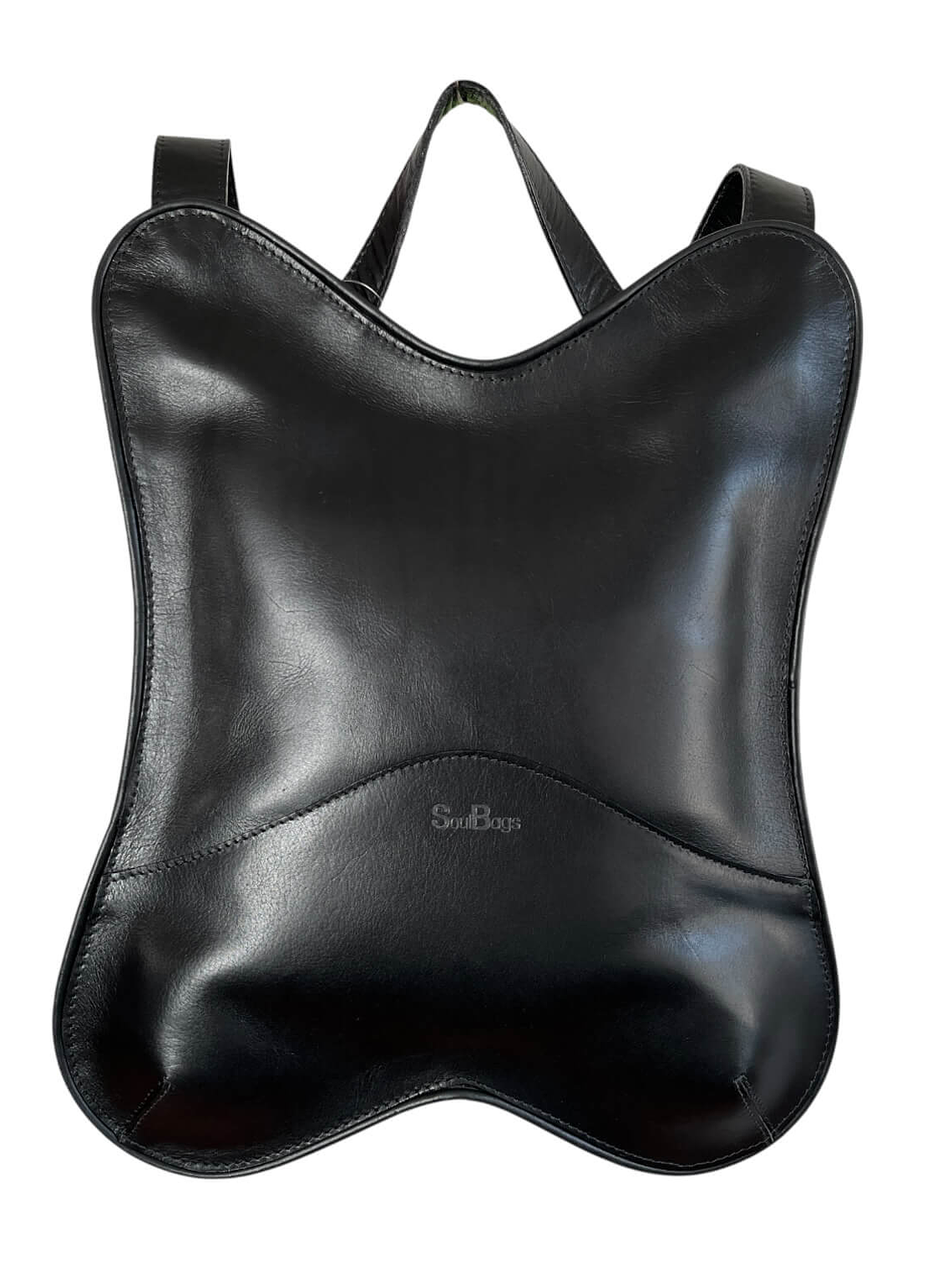 Mochila de Cuero PAPI RICKY negro 1