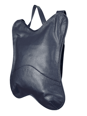 Mochila de Cuero PAPI RICKY azul