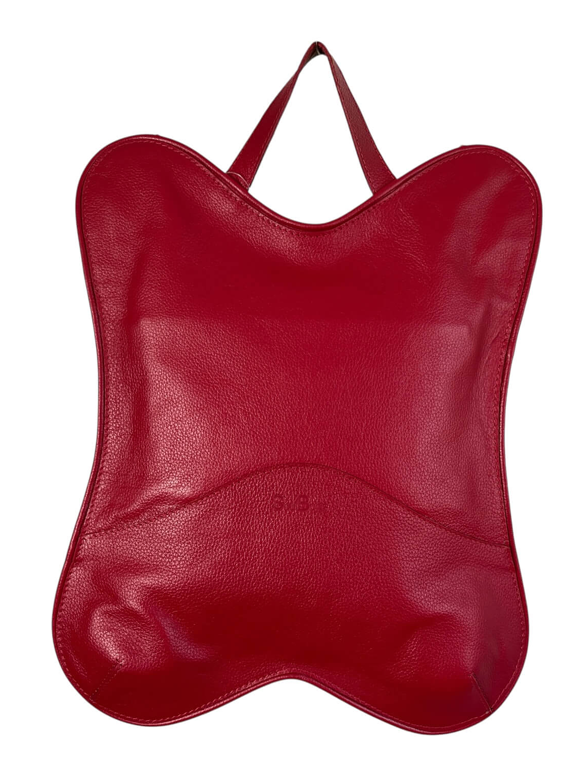 Mochila de Cuero PAPI RICKY rojo 4