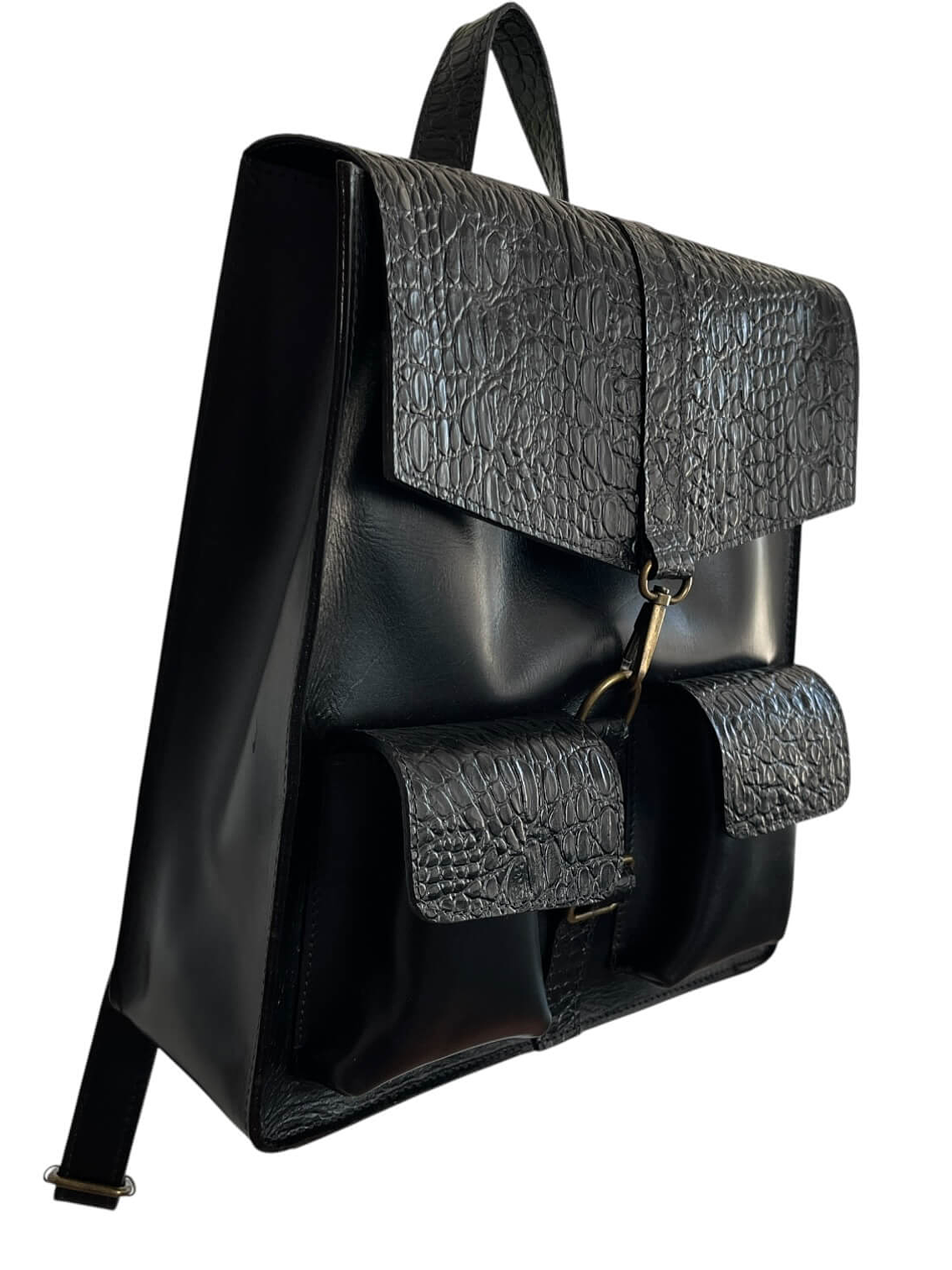 Mochila de Cuero ANTONELLA Negro 4