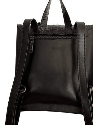 Mochila de Cuero ANTONELLA castaño