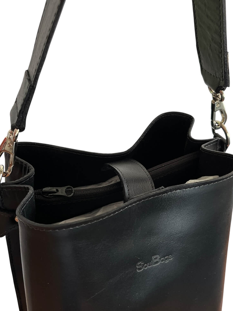 Cartera de Cuero ERICA negro 6