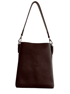 Cartera de Cuero ERICA castaño