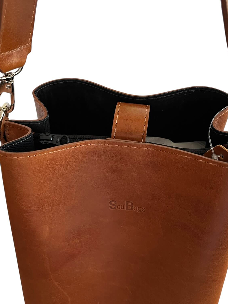 Cartera de Cuero ERICA curry 3