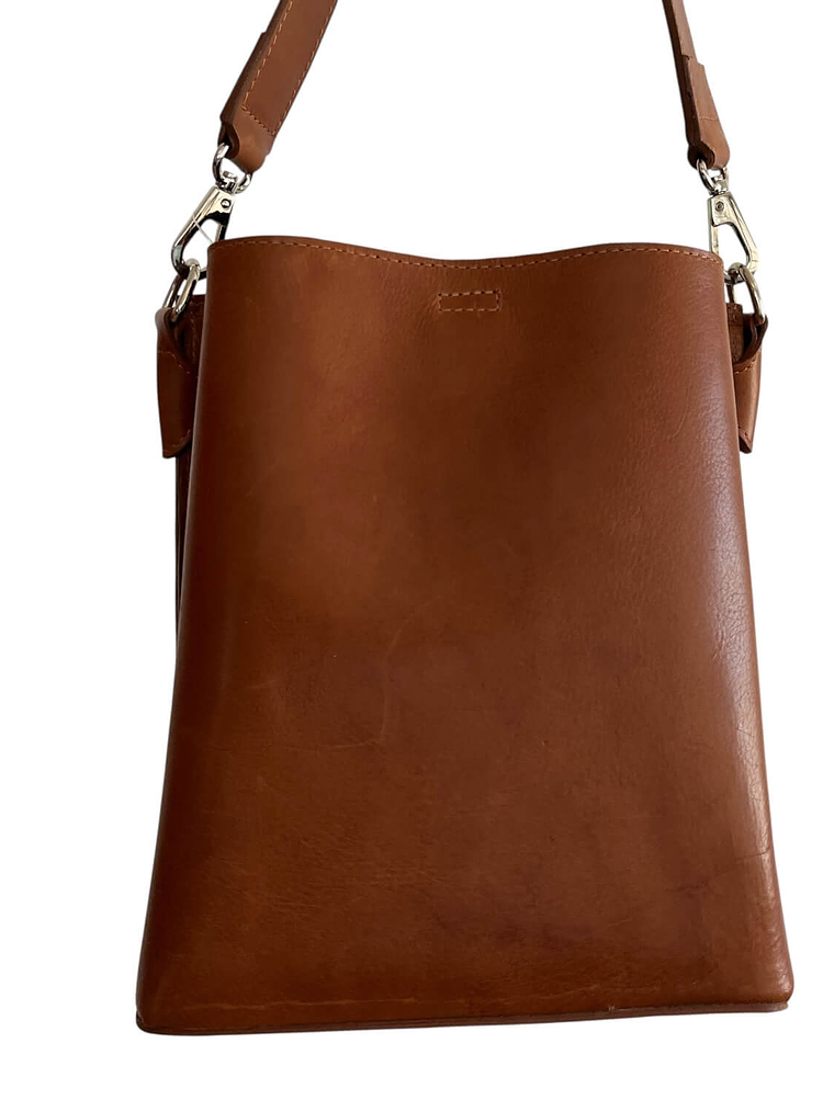 Cartera de Cuero ERICA curry 5