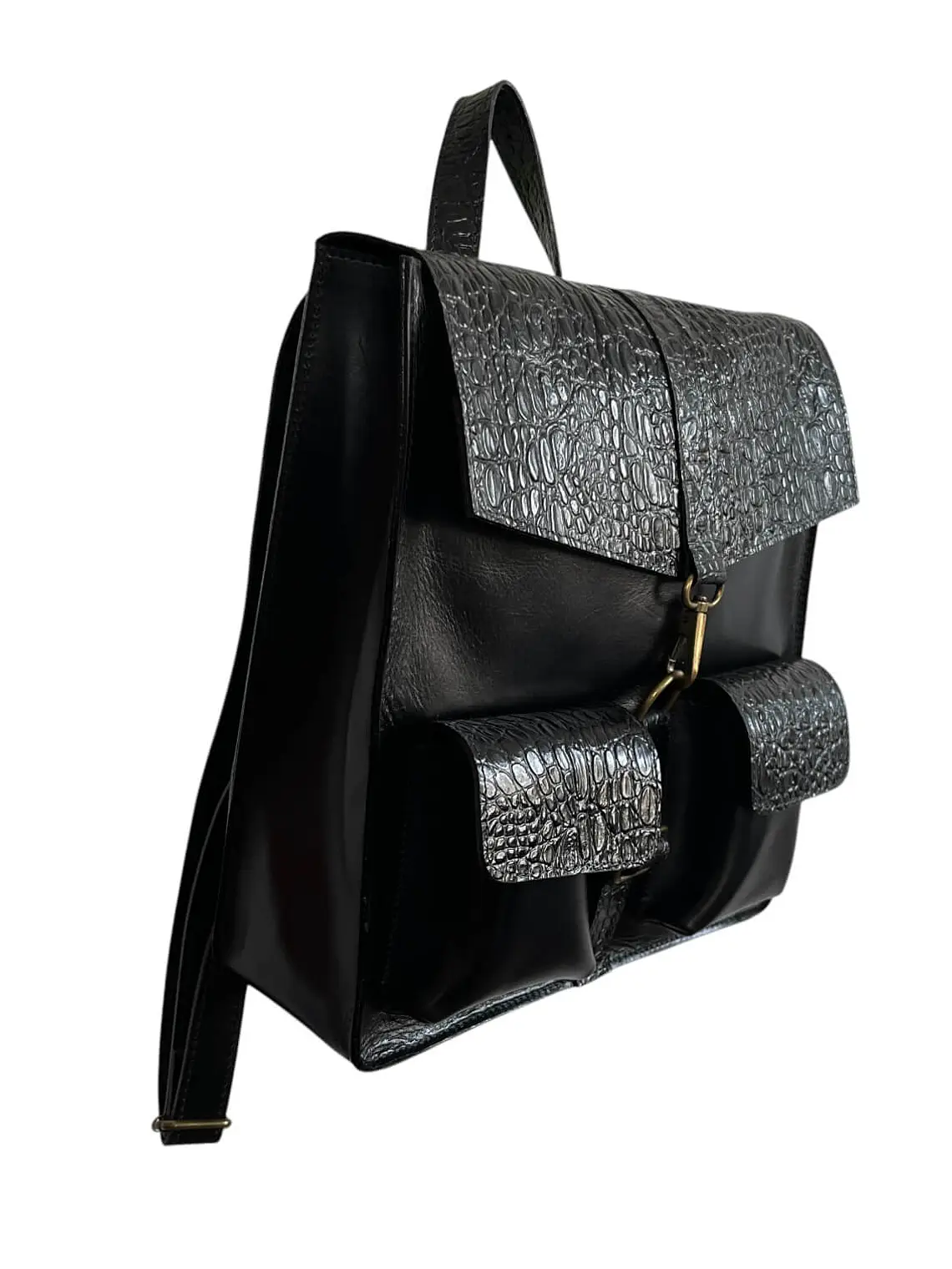 Mochila de Cuero ANTONELLA Negro 2