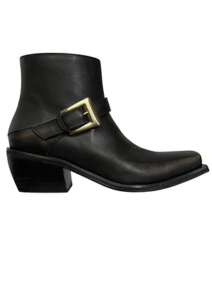 BOTIN  DE CUERO MANDY