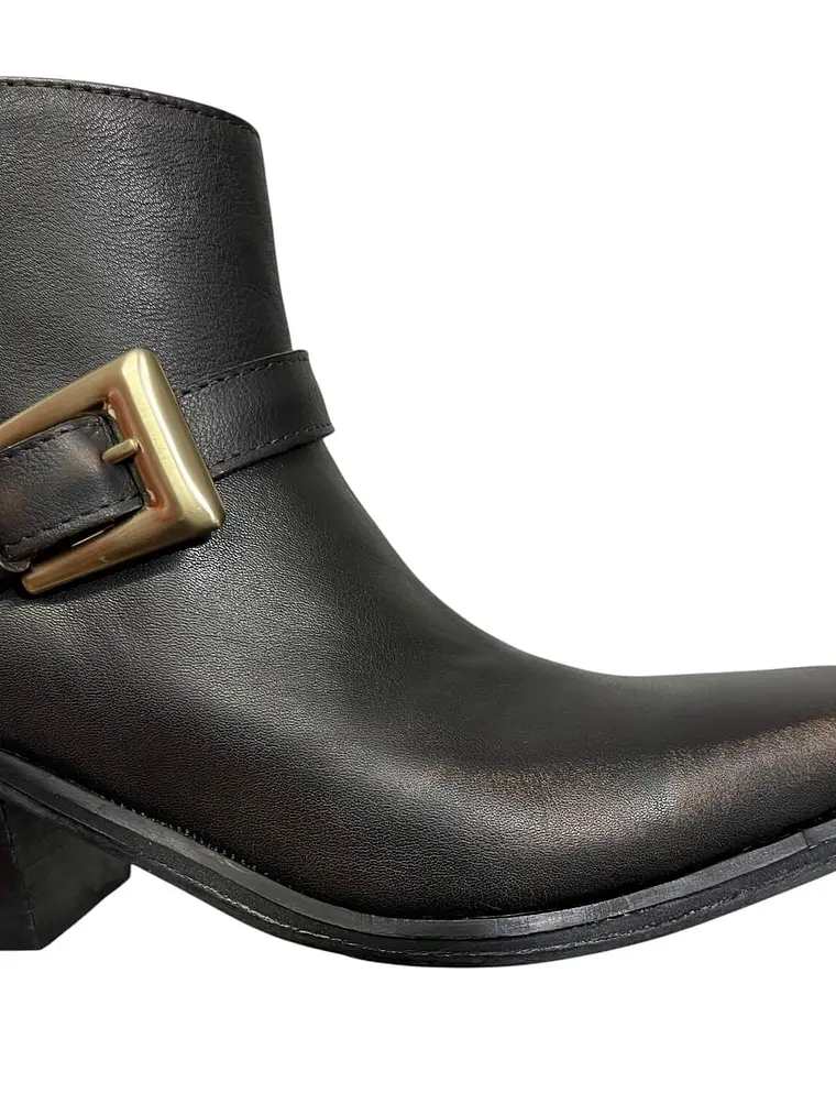 BOTIN  DE CUERO MANDY 9