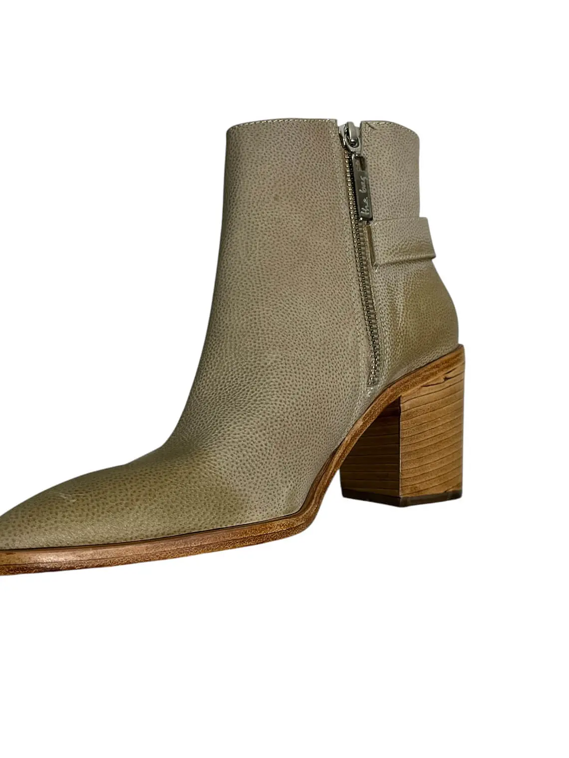 BOTIN  DE CUERO MILKY 7