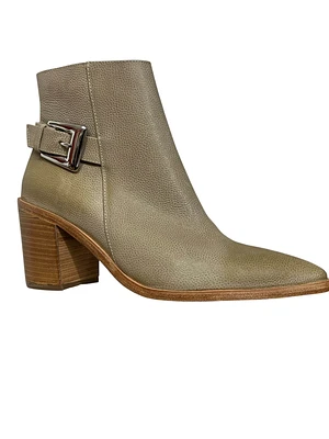 BOTIN  DE CUERO MILKY