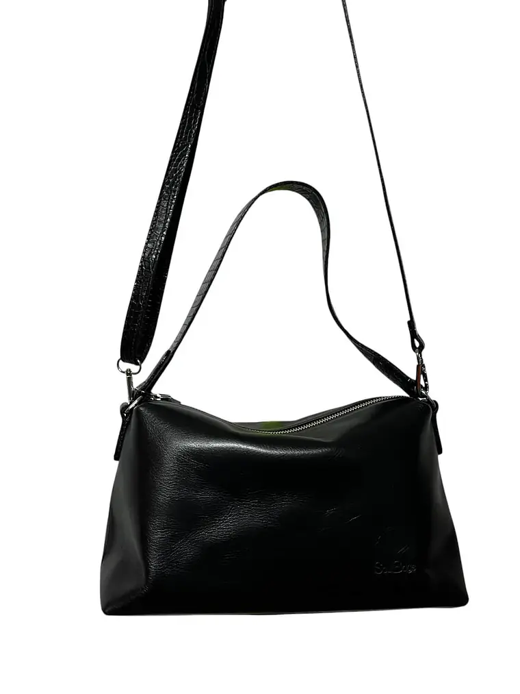 Cartera de Cuero KARINA negro 3