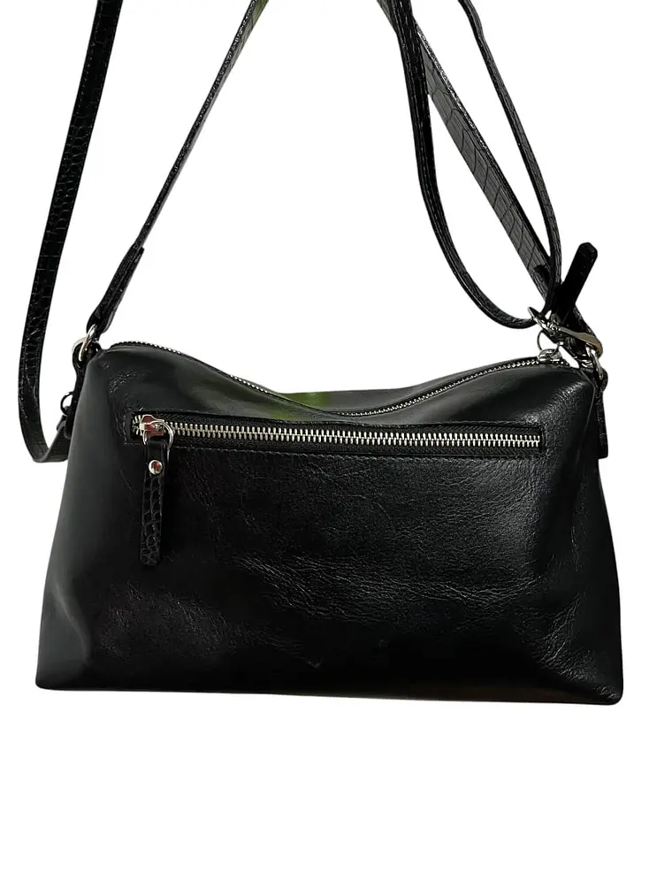 Cartera de Cuero KARINA negro 4