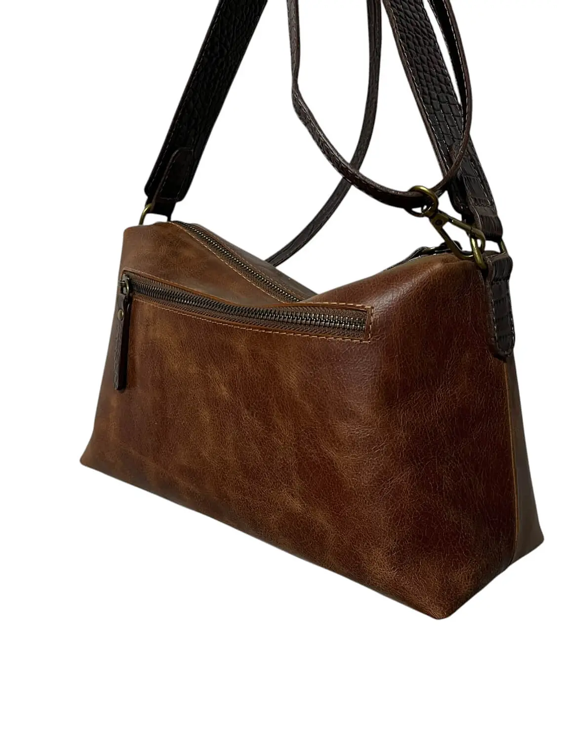 Cartera de Cuero KARINA almendra 7