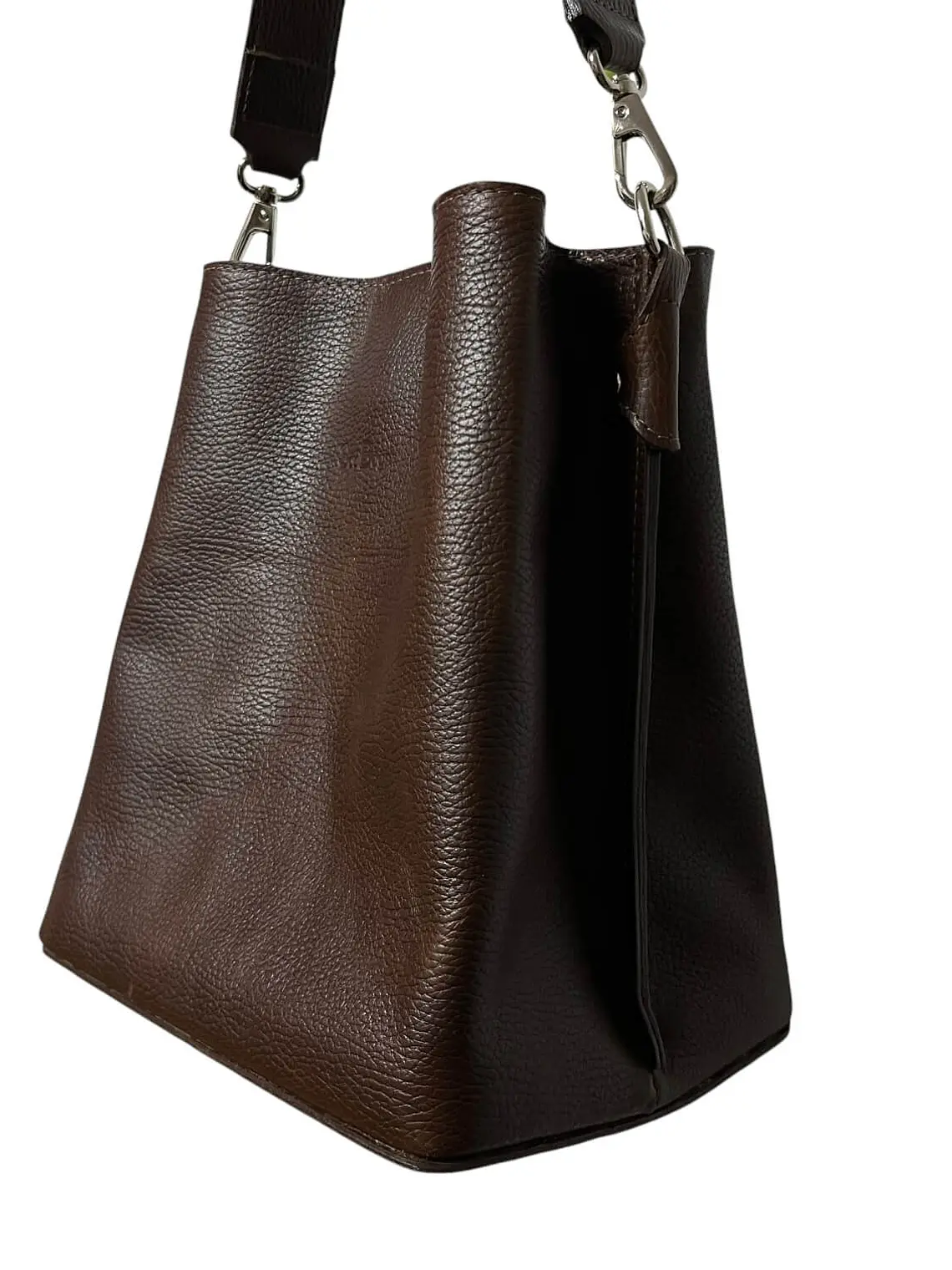 Cartera de Cuero ERICA castaño 4