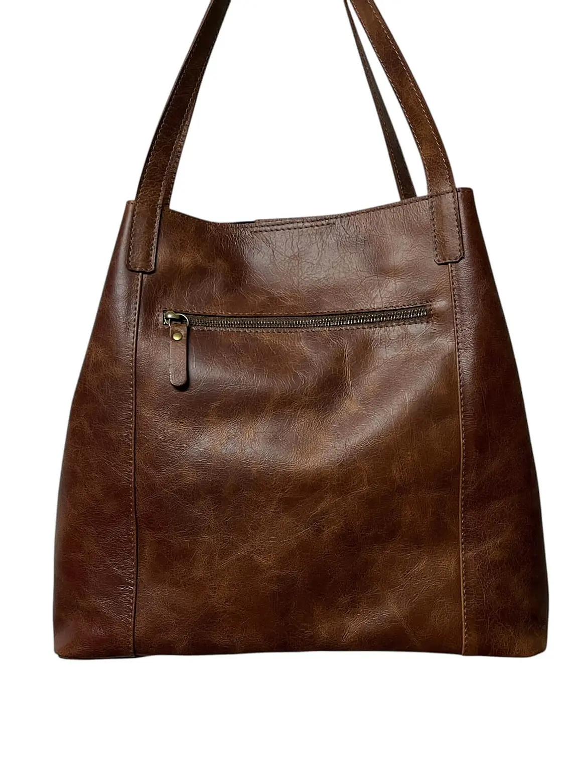 Cartera de Cuero BLIS almendra 6