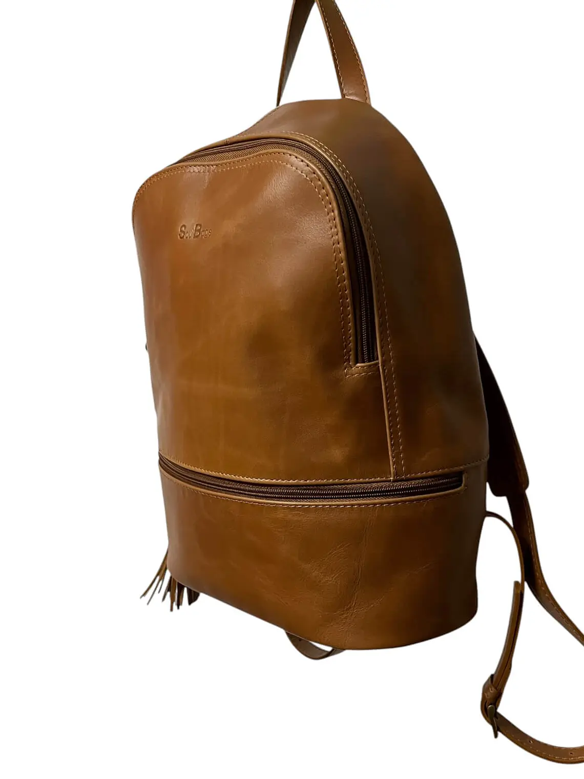 Mochila de Cuero BLAIRE camel 5