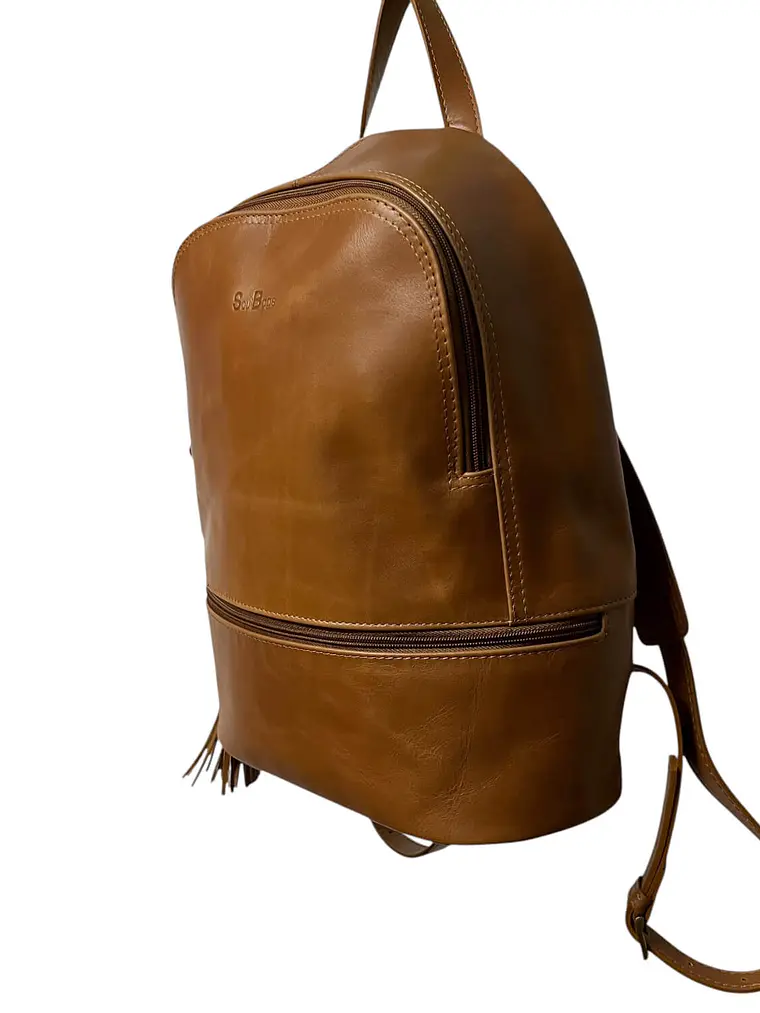 Mochila de Cuero BLAIRE camel 5