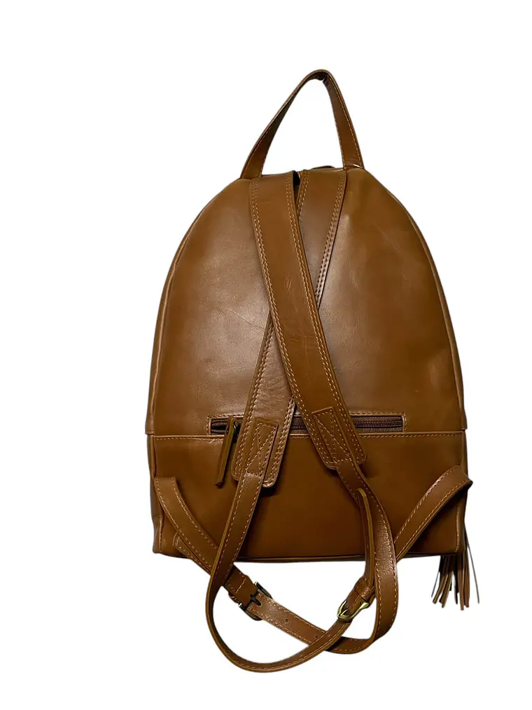 Mochila de Cuero BLAIRE camel 6