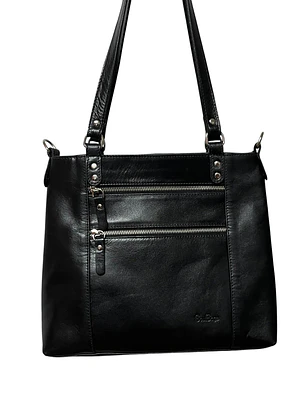Cartera de Cuero SOLANGE negro