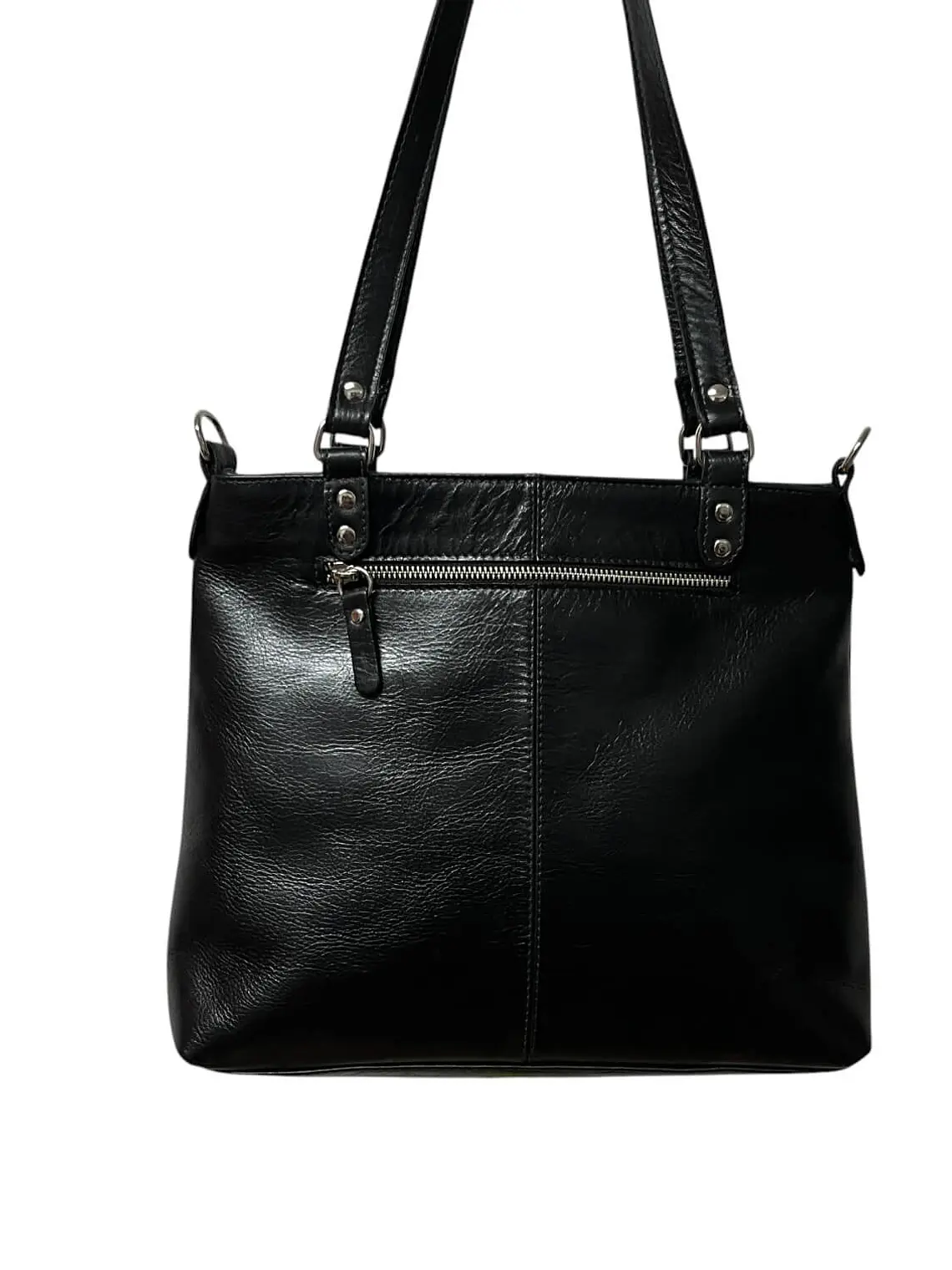 Cartera de Cuero SOLANGE negro 5