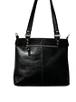 Cartera de Cuero SOLANGE negro - Miniatura 5