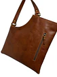 Cartera de Cuero IGNACIA curry - Miniatura 5