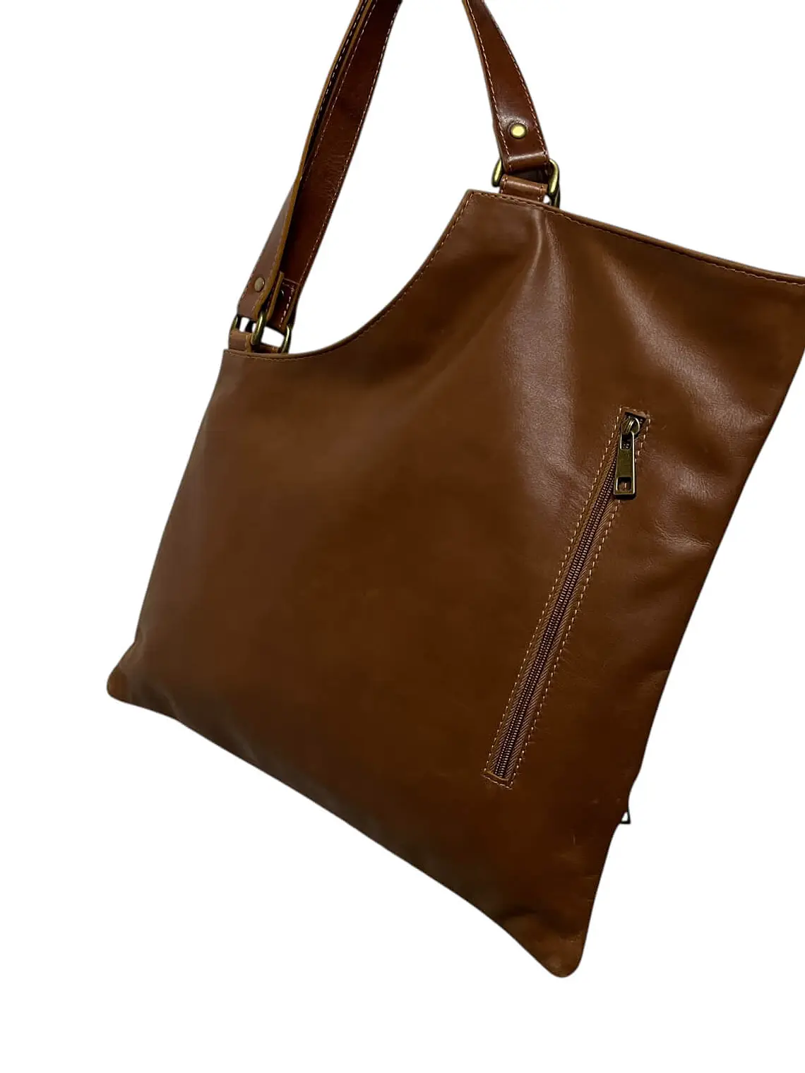Cartera de Cuero IGNACIA castagno 4