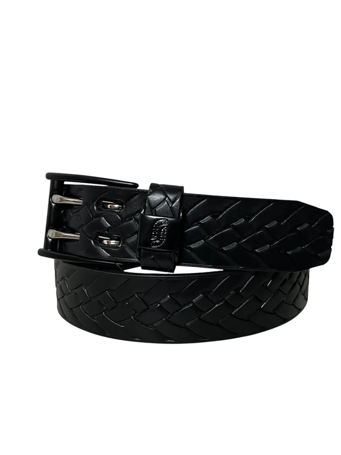 Cinturón de cuero OLAV negro 1