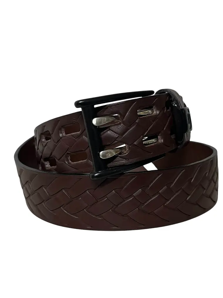 Cinturón de cuero OLAV chocolate 3