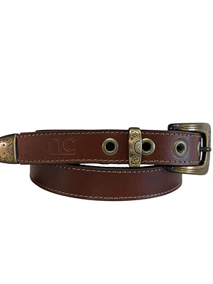 CINTURON DE CUERO YURI cognac