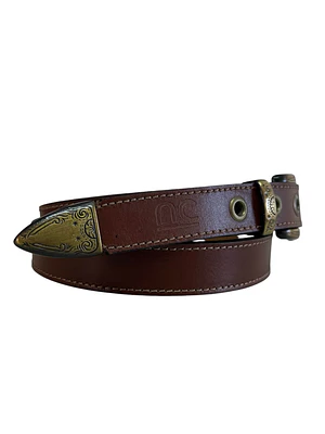 CINTURON DE CUERO YURI cognac
