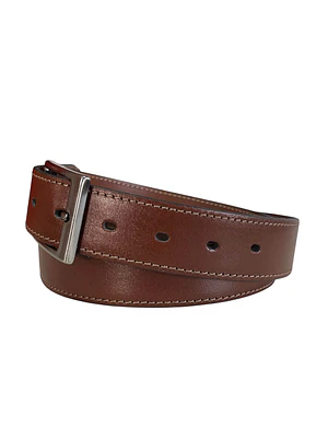 CINTURON DE CUERO GRETTE cognac