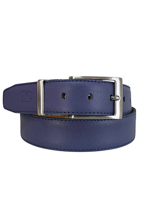 CINTURON DE CUERO GRETTE azul