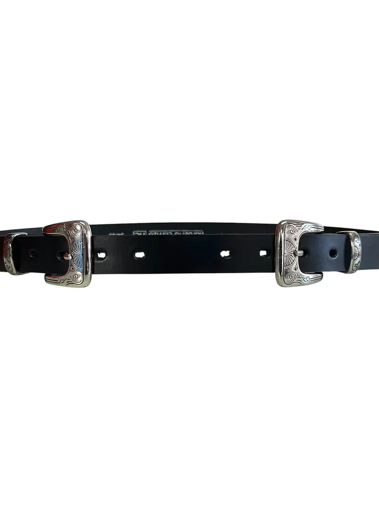 CINTURON DE CUERO ZOFIA negro 1