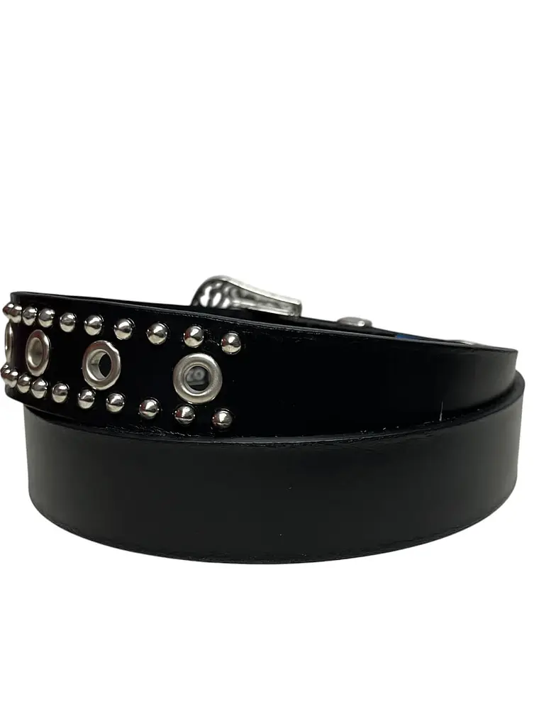 CINTURON DE CUERO INGER negro 4