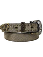 CINTURON DE CUERO INGER café bronce - Miniatura 1